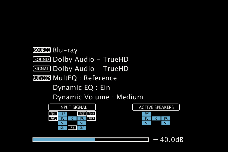 GUI Info MultEQ S64